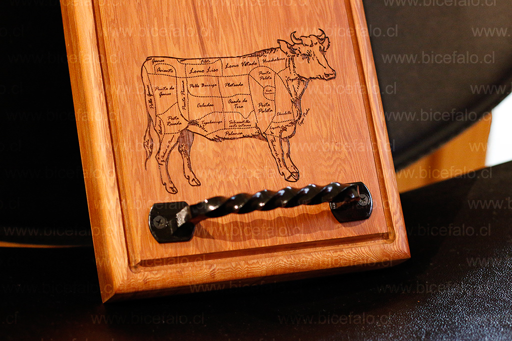 Tabla corte de carne Alerce